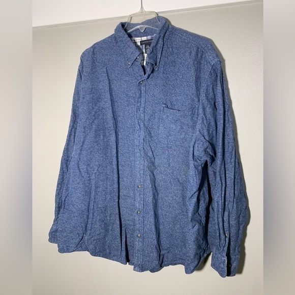 Lands' End Other - Land's End blue button-up shirt, traditional fit/tall